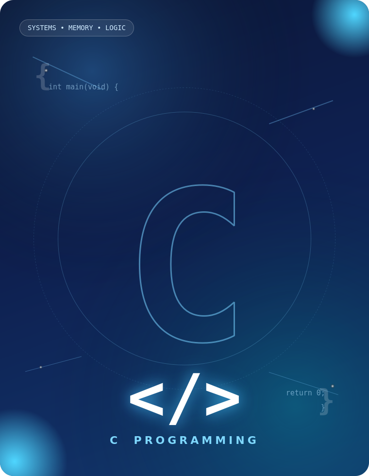 C Programming Fundamentals to Systems-Level Understanding